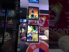 क्षैतिज लटकती क्रिस्टल लाइट बॉक्स 210 X 297 मिमी पतला एलईडी साइन बोर्ड डिस्प्ले पैनल