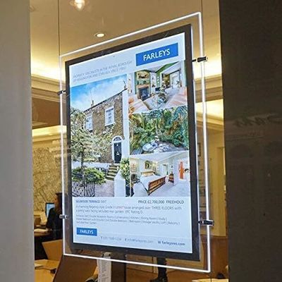 खरीदें Window Hanging Display Crystal Acrylic Light Box  ऑनलाइन निर्माण