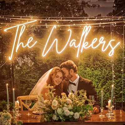 खरीदें Custom LED Neon Sign with Acrylic Backsheet Super Bright and Easy to Install for Weddings and Events ऑनलाइन निर्माण