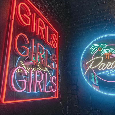 कस्टम नाम साइन एलईडी नीयन लाइट्स पार्टी होम डेकोरेशन नीयन दीवार रोशनी