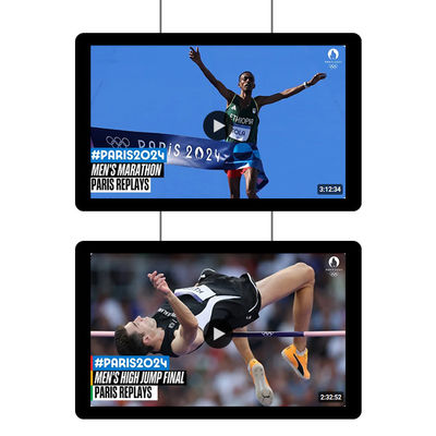 अल्ट्रा पतला अल्ट्रा लाइट डायनामिक डिजिटल साइनेज 1080P डिजिटल साइनेज मीडिया प्लेयर होटल के लिए