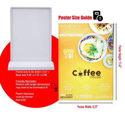 आउटडोर विज्ञापन लाइट बॉक्स एलईडी डिस्प्ले बोर्ड AC100-240V इनपुट वोल्टेज और सिंगल साइड डिस्प्ले मोड के साथ